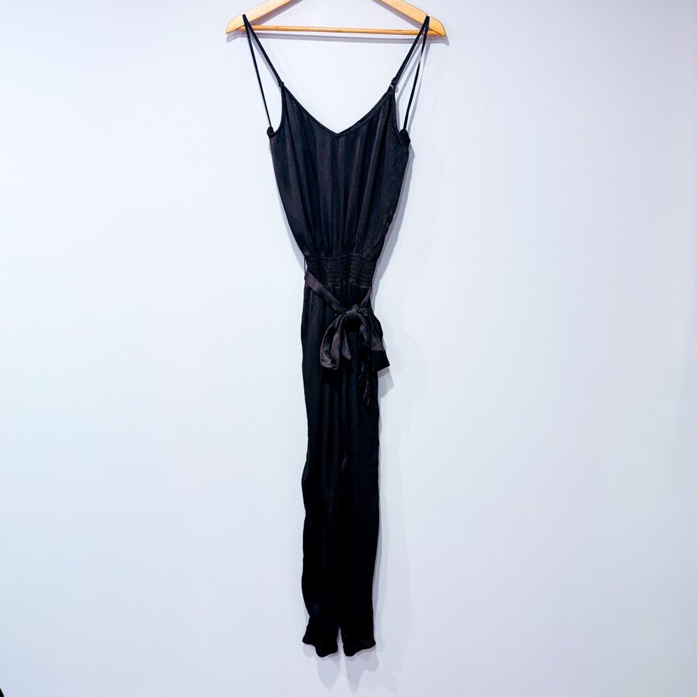 BOBI BLACK Kaki‎ Sleeveless Jumpsuit  | Medium *